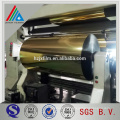 Colored PET/VMPET Gold Coated Metalized Mylar Film